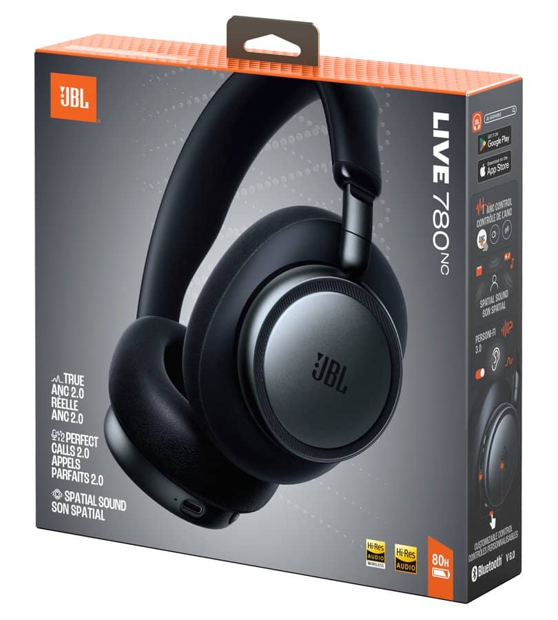 Безжични Слушалки, JBL Live 780NC, Черен (9)