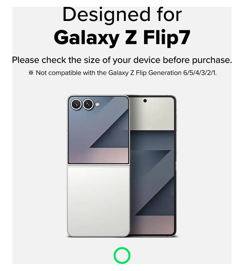 Протектор за Сгъвката на Samsung Z Flip 7, Ringke Hinge Dual Easy Pro Film Glass 2бр., Прозрачен (3)