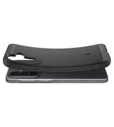 Противоударен Калъф за Samsung A37, Spigen Rugged Armor Case, Черен (8)