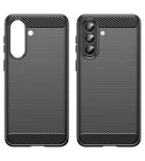 Противоударен Калъф за Samsung A57, Techsuit Premium Carbon Case, Черен (3)
