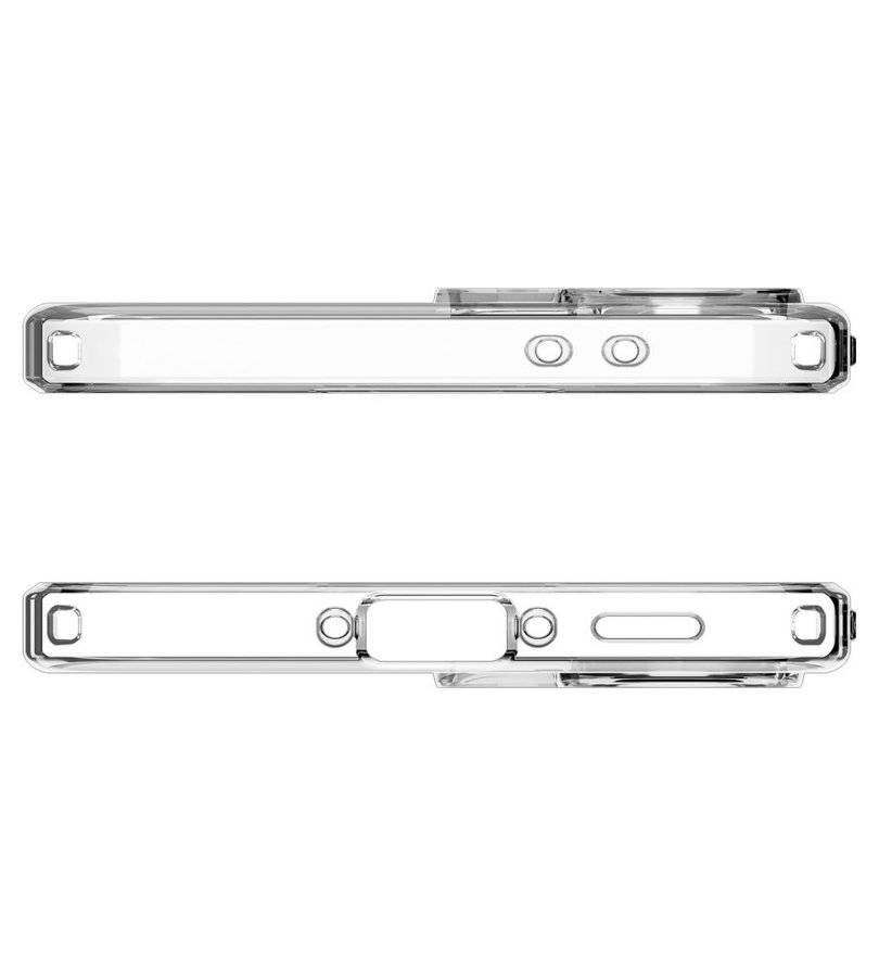 Силиконов Калъф за Samsung A57, Spigen Liquid Crystal Case, Прозрачен (5)