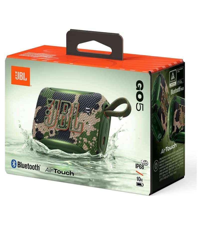 Безжична Колона, JBL GO5 Squad, Камуфлажен (8)