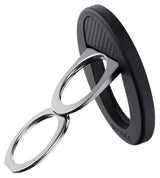 Magsafe Поставка-Пръстен, Pitaka MagEZ Ring Grip 3 Black-Grey, Черен (7)