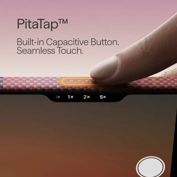 Magsafe Калъф за iPhone 17 Pro Max, Pitaka Edge Sunset2.0 Case California Dream 02, Кафяв (5)