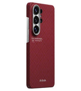 Magsafe Калъф за Samsung S26 Ultra, Pitaka Edge Harvard Case Crimson, Червен