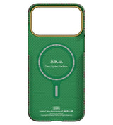 Magsafe Калъф за iPhone 17 Pro, Pitaka Edge Breath of Veins Case Sprout Surge, Зелен (3)