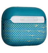 Magsafe Калъф за Apple AirPods Pro 3, Pitaka Aramid Fiber Magnetic Case Lucid Blue, Син (3)