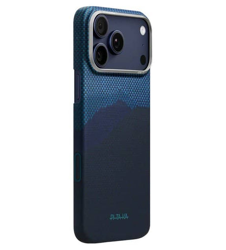 Magsafe Калъф за iPhone 17 Pro Max, Pitaka Edge Over the Horizon Case, Син (6)