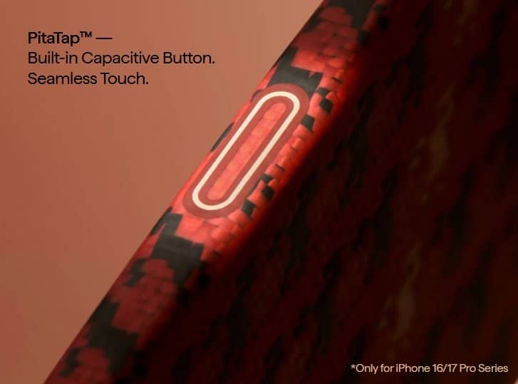 Magsafe Калъф за iPhone 17 Pro, Pitaka Edge Happiness Rides Case Cinnabar Steed, Червен (10)