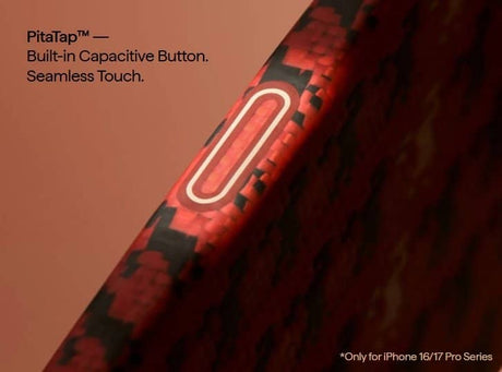 Magsafe Калъф за iPhone 17 Pro, Pitaka Edge Happiness Rides Case Cinnabar Steed, Червен (10)