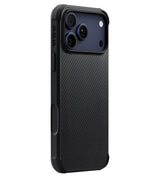 Magsafe Калъф за iPhone 17 Pro Max, Pitaka Aramid ProGuard Black/Gray Case, Черен