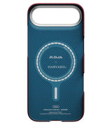 Magsafe Калъф за iPhone Air, Pitaka Edge Harvard Case Crimson, Червен (3)