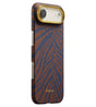 Magsafe Калъф за iPhone Air, Pitaka Edge Breath of Veins Case Burning Orange, Оранжев