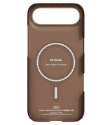 Magsafe Калъф за iPhone Air, Pitaka Edge Breath of Veins Case Burning Orange, Оранжев (3)