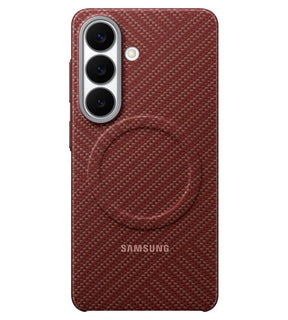 Оригинален Калъф за Samsung S26 Carbon Magnet Case Coral EF-KS942SREGWW, Червен