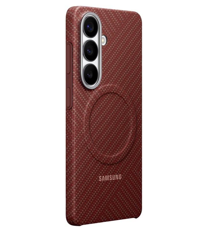 Оригинален Калъф за Samsung S26 Carbon Magnet Case Coral EF-KS942SREGWW, Червен (2)
