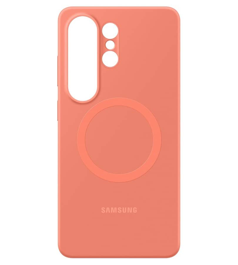 Оригинален Калъф за Samsung S26 Ultra, Silicone Magnet Case Coral Red EF-ES948COEGWW, Червен (3)