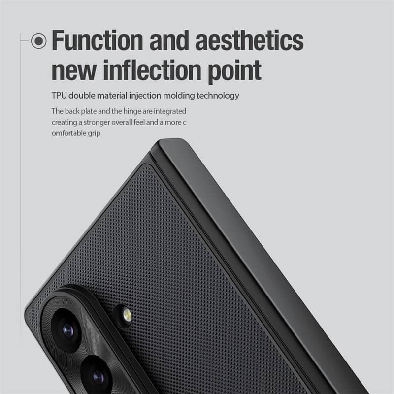 Magsafe Калъф за Samsung Z Fold 8 Ultra, Nillkin Super Frosted Pro Case, Черен (12)
