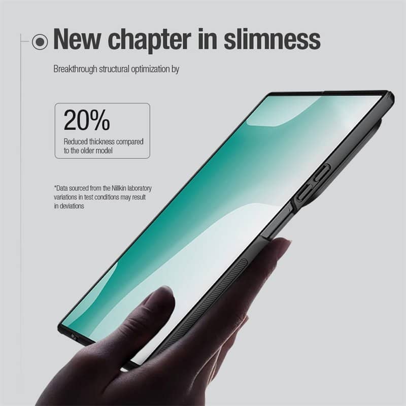 Magsafe Калъф за Samsung Z Fold 8 Ultra, Nillkin Super Frosted Pro Case, Черен (9)