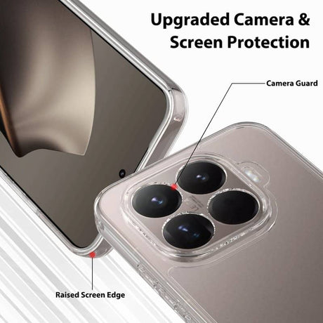 Калъф за Xiaomi 17T, GKK Hybrid Clear Case, Прозрачен (7)