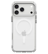 Magsafe Калъф за iPhone 18 Pro Max/ 17 Pro Max, Spigen Ultra Hybrid Optik S Mag Fit Case Clear/Silver, Прозрачен (2)