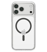 Magsafe Калъф за iPhone 18 Pro Max/ 17 Pro Max, Spigen Ultra Hybrid Mag Fit Case Clear/Graphite, Прозрачен (8)