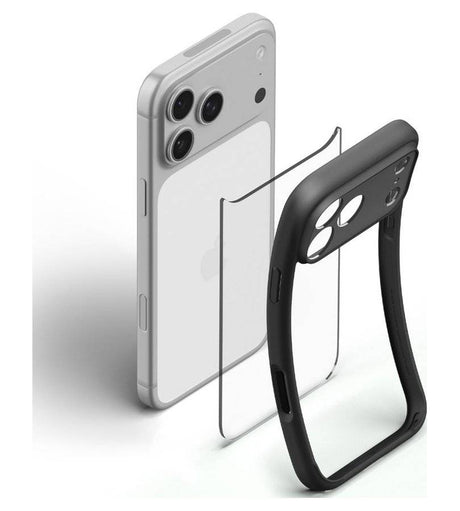 Калъф за iPhone 18 Pro Max/ 17 Pro Max, Spigen Ultra Hybrid Case, Черен (3)