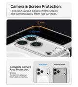 Magsafe Калъф за iPhone 18 Pro Max/ 17 Pro Max, Spigen Ultra Hybrid Frost Mag Fit Case, Бял (3)