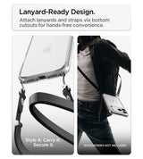 Калъф за iPhone 18 Pro/ 17 Pro, Spigen Ultra Hybrid Clear Case, Прозрачен (10)