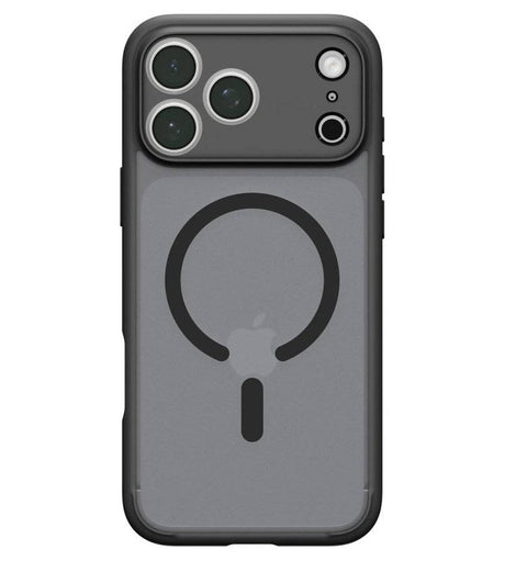 Magsafe Калъф за iPhone 18 Pro Max/ 17 Pro Max, Spigen Ultra Hybrid Frost Mag Fit Case, Черен (7)