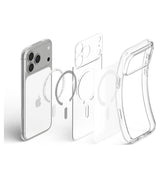 Magsafe Калъф за iPhone 18 Pro/ 17 Pro, Spigen Ultra Hybrid Frost Mag Fit Case, Бял (9)
