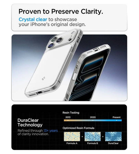Magsafe Калъф за iPhone 18 Pro Max/ 17 Pro Max, Spigen Ultra Hybrid T Mag Fit Case, Бял (8)