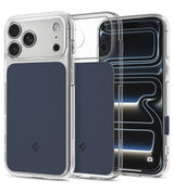Magsafe Калъф за iPhone 18 Pro Max/ 17 Pro Max, Spigen Ultra Hybrid T Mag Fit Case, Син