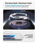 Magsafe Калъф за iPhone 18 Pro Max/ 17 Pro Max, Spigen Ultra Hybrid T Mag Fit Case, Син (12)