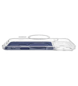 Magsafe Калъф за iPhone 18 Pro Max/ 17 Pro Max, Spigen Ultra Hybrid T Mag Fit Case, Син (5)