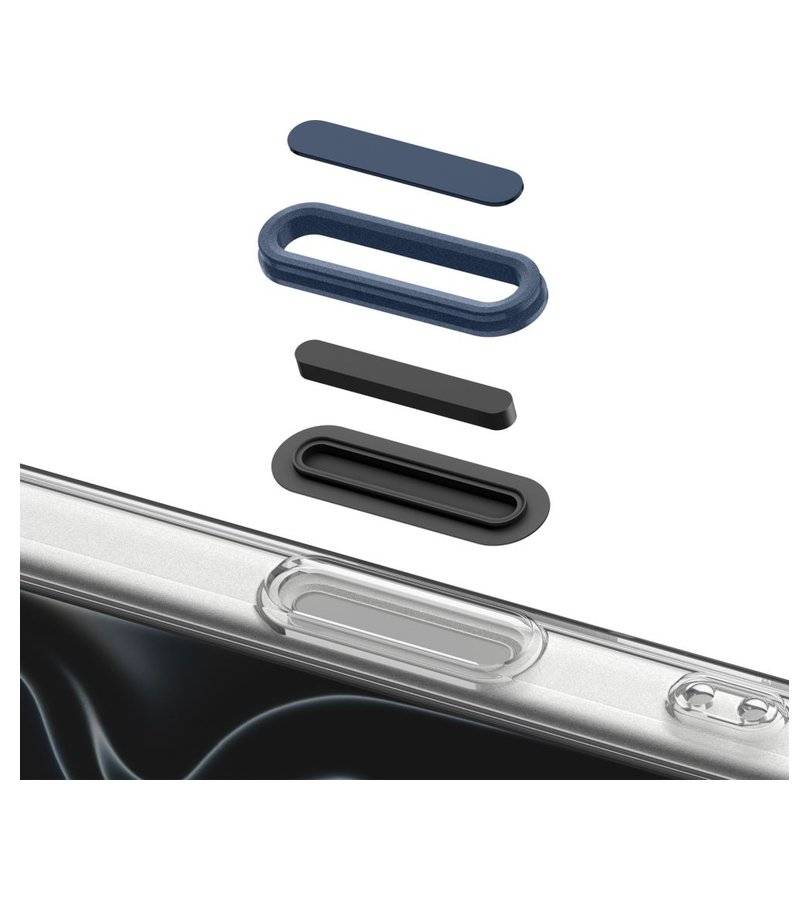 Magsafe Калъф за iPhone 18 Pro Max/ 17 Pro Max, Spigen Ultra Hybrid T Mag Fit Case, Син (7)