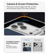 Magsafe Калъф за iPhone 18 Pro Max/ 17 Pro Max, Spigen Ultra Hybrid T Mag Fit Case, Син (13)