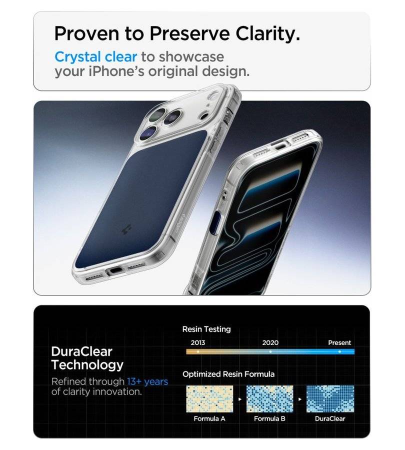 Magsafe Калъф за iPhone 18 Pro Max/ 17 Pro Max, Spigen Ultra Hybrid T Mag Fit Case, Син (8)