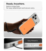 Magsafe Калъф за iPhone 18 Pro Max/ 17 Pro Max, Spigen Ultra Hybrid T Mag Fit Case, Оранжев (10)