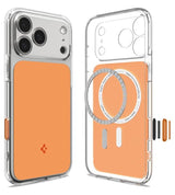 Magsafe Калъф за iPhone 18 Pro Max/ 17 Pro Max, Spigen Ultra Hybrid T Mag Fit Case, Оранжев (2)