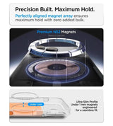 Magsafe Калъф за iPhone 18 Pro Max/ 17 Pro Max, Spigen Ultra Hybrid T Mag Fit Case, Оранжев (13)