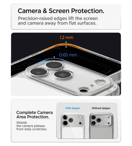 Magsafe Калъф за iPhone 18 Pro Max/ 17 Pro Max, Spigen Ultra Hybrid T Mag Fit Case, Бял (12)