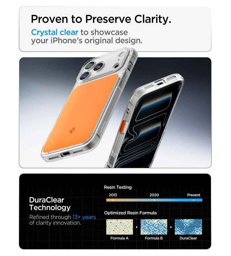 Magsafe Калъф за iPhone 18 Pro Max/ 17 Pro Max, Spigen Ultra Hybrid T Mag Fit Case, Оранжев (8)