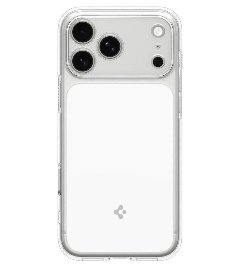 Magsafe Калъф за iPhone 18 Pro/ 17 Pro, Spigen Ultra Hybrid T Mag Fit Case, Бял (3)