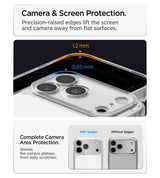 Magsafe Калъф за iPhone 18 Pro/ 17 Pro, Spigen Ultra Hybrid T Mag Fit Case, Бял (12)