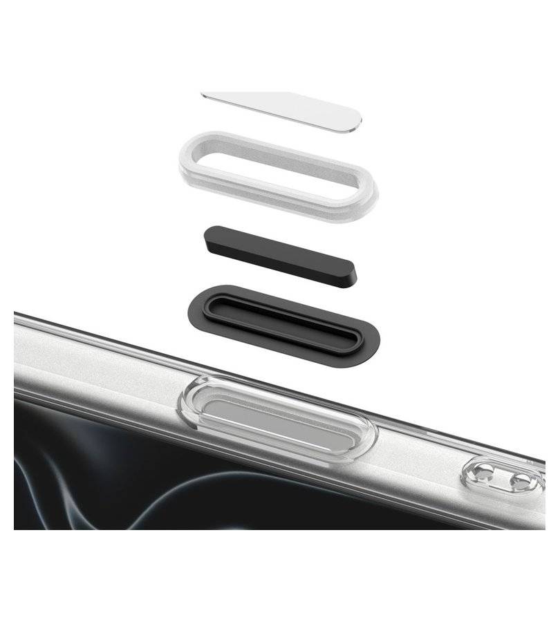 Magsafe Калъф за iPhone 18 Pro/ 17 Pro, Spigen Ultra Hybrid T Mag Fit Case, Бял (7)