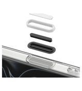 Magsafe Калъф за iPhone 18 Pro/ 17 Pro, Spigen Ultra Hybrid T Mag Fit Case, Бял (7)