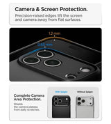 Magsafe Калъф за iPhone 18 Pro Max/ 17 Pro Max, Spigen Tough Armor T Mag Fit Case, Черен (6)