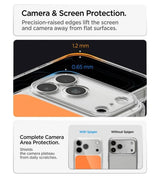 Magsafe Калъф за iPhone 18 Pro/ 17 Pro, Spigen Ultra Hybrid T Mag Fit Case, Оранжев (12)