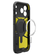 Magsafe Калъф за iPhone 18 Pro/ 17 Pro, Spigen Tough Armor T Mag Fit Case, Черен (6)